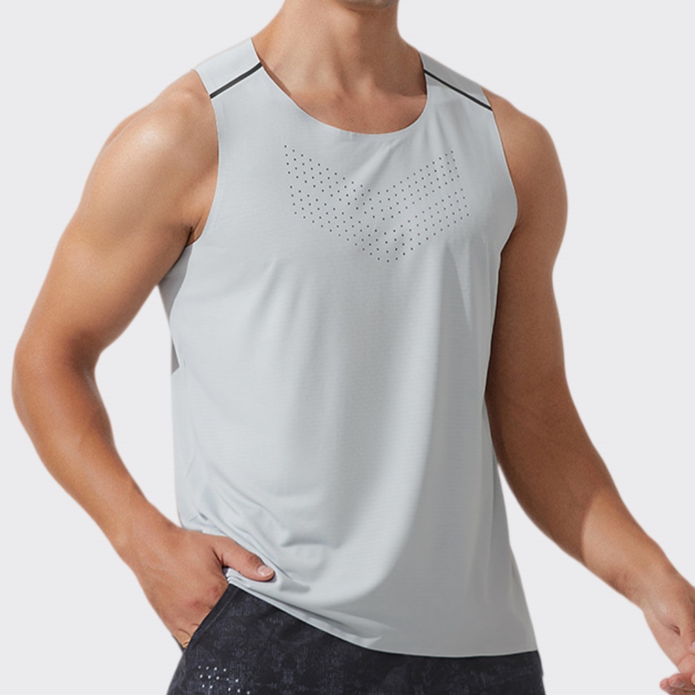 Cycling Gear Vest - Men Gym Vest Quick Dry Running