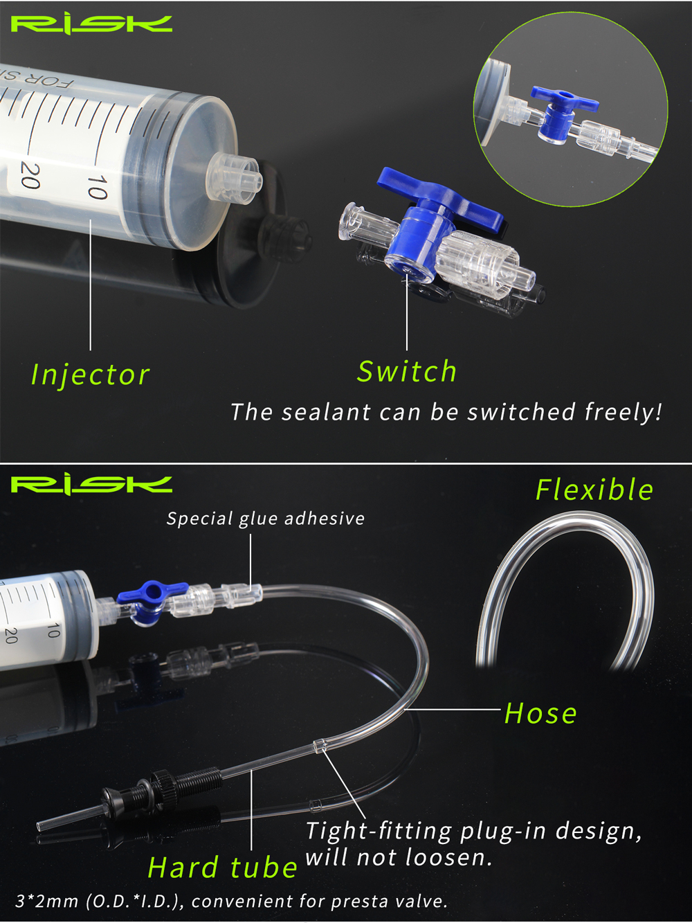 RISK Cycling Bike Bicycle Tube - Bike Tube Repair Kit incelemesi ve fiyatı