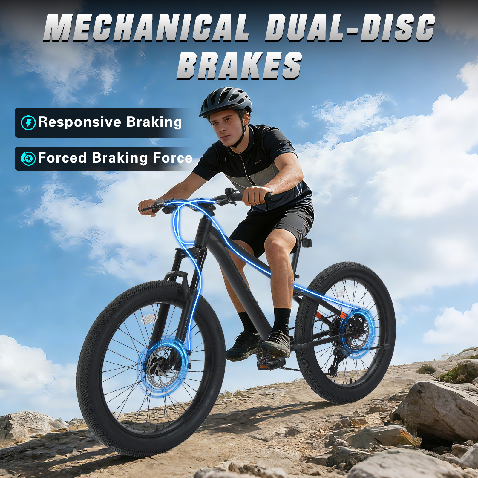 SPATIAL 24 Inch Fat Tire Mount - Cycling Low Gear incelemesi ve fiyatı