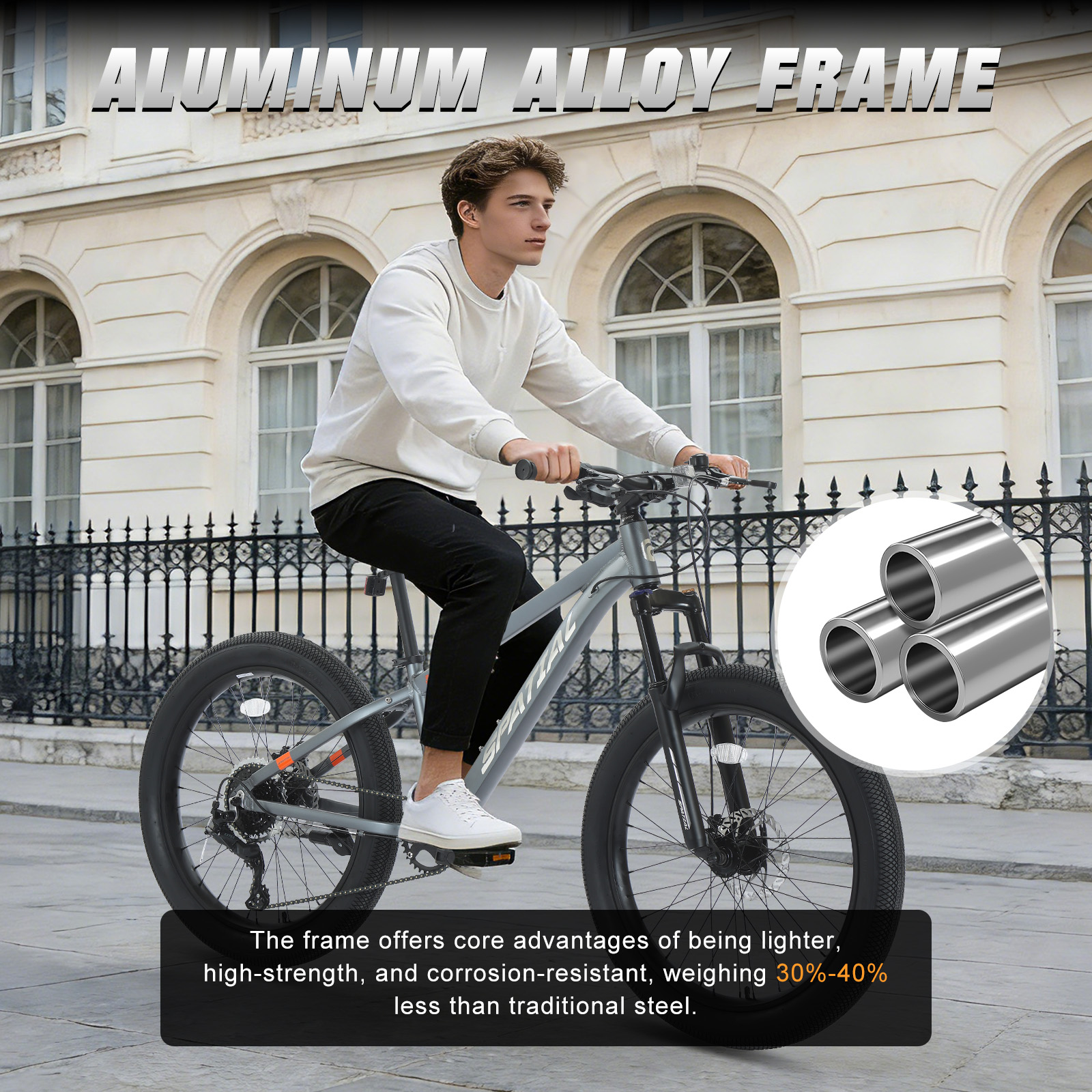 SPATIAL 24 Inch Fat Tire Mount - Cycling Low Gear incelemesi ve fiyatı