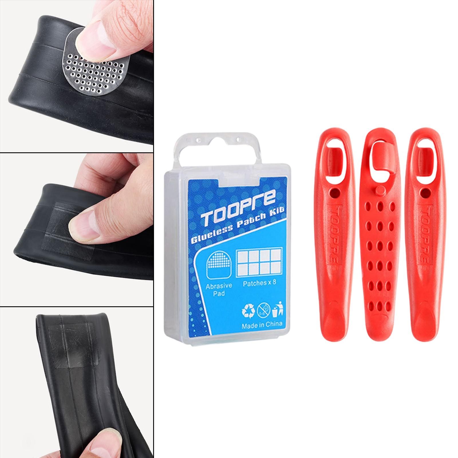 5-6pack 8PCS Bike Tire Patch B - Bike Tube Repair Kit incelemesi ve fiyatı