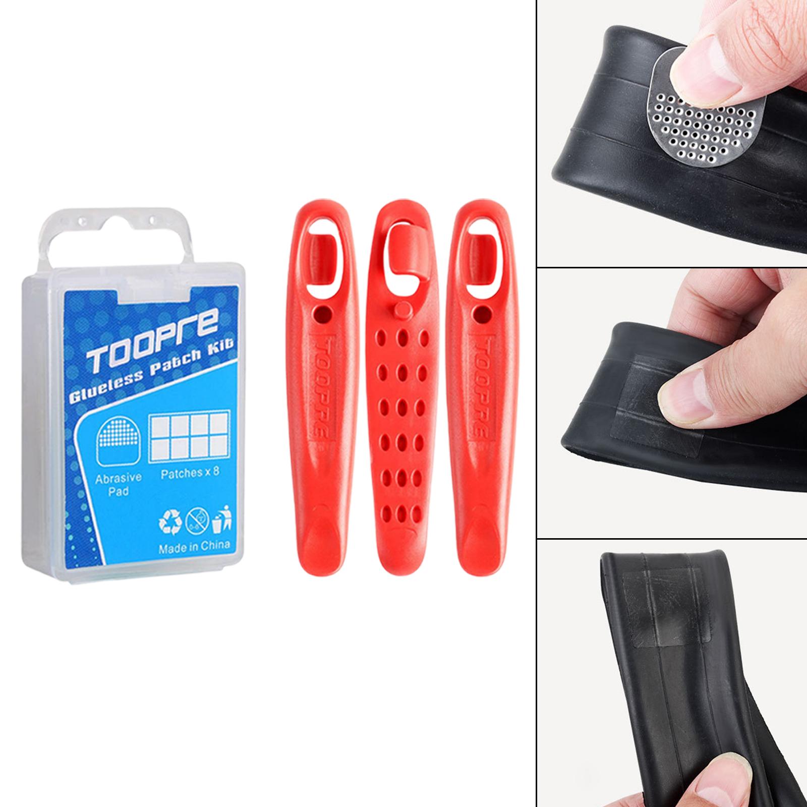 5-6pack 8PCS Bike Tire Patch B - Bike Tube Repair Kit incelemesi ve fiyatı