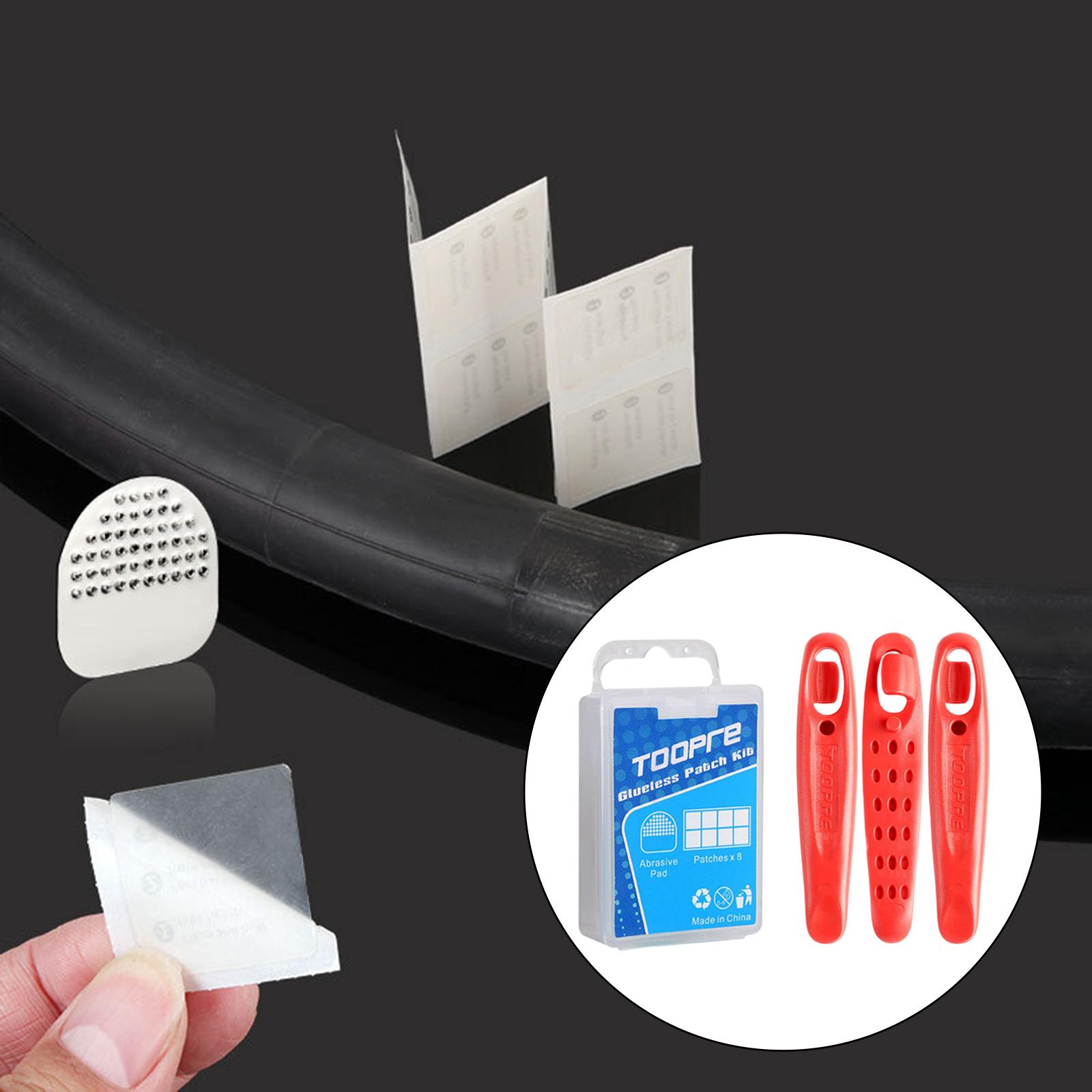 5-6pack 8PCS Bike Tire Patch B - Bike Tube Repair Kit incelemesi ve fiyatı