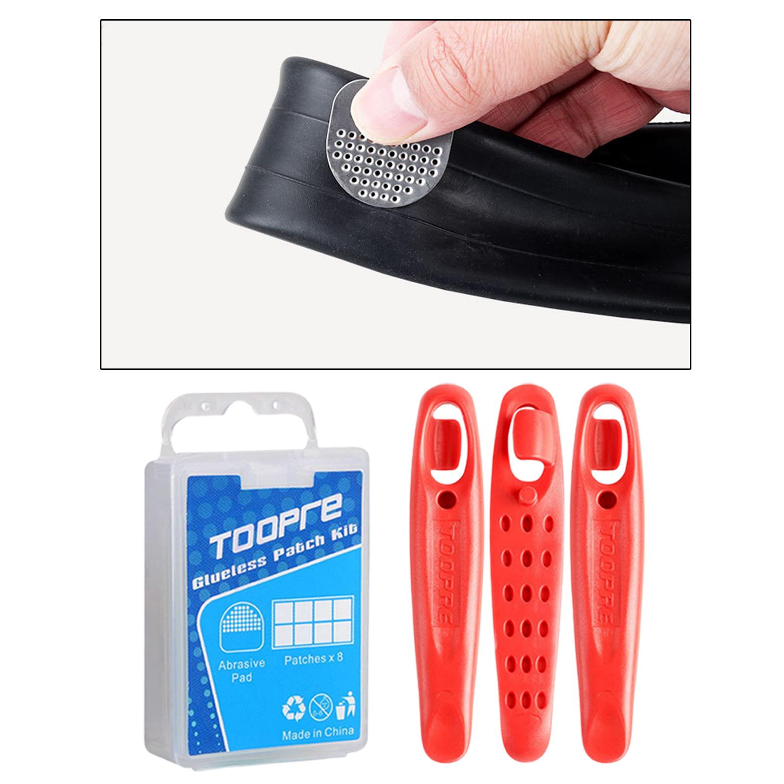 5-6pack 8PCS Bike Tire Patch B - Bike Tube Repair Kit incelemesi ve fiyatı