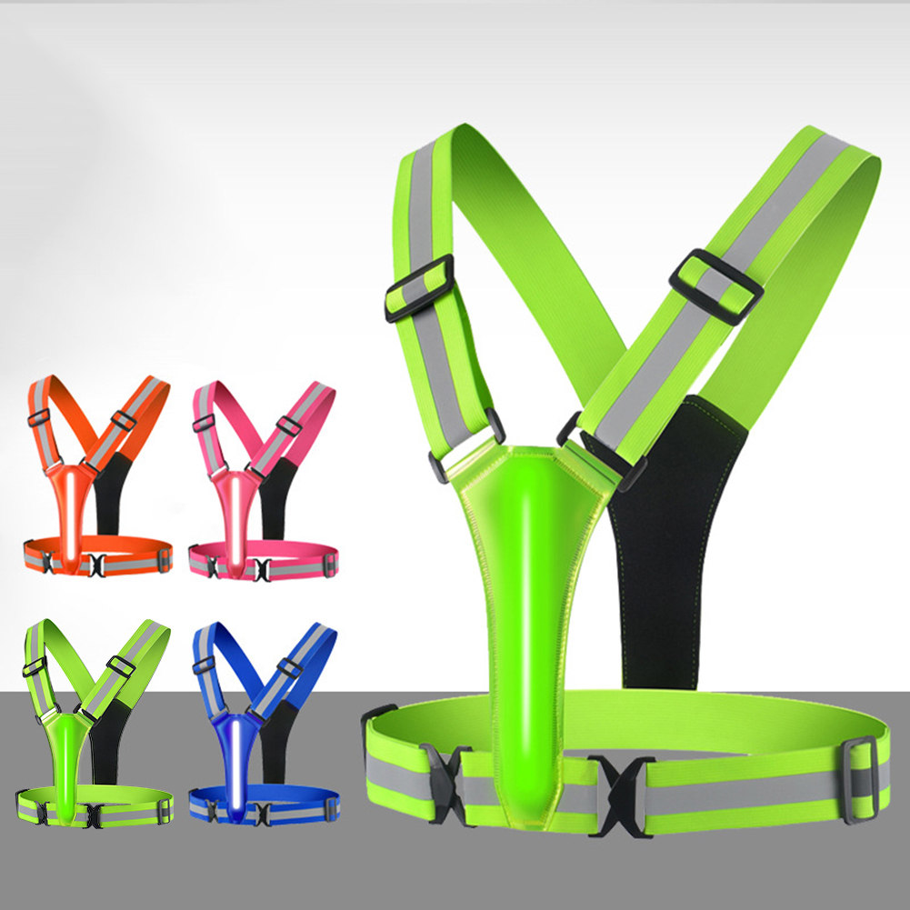LED Running Vest USB Rechargea - Cycling Gear Vest incelemesi ve fiyatı