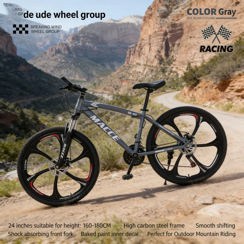 Adult Gray Six-Spoke High-End  - Cycling Low Gear incelemesi ve fiyatı