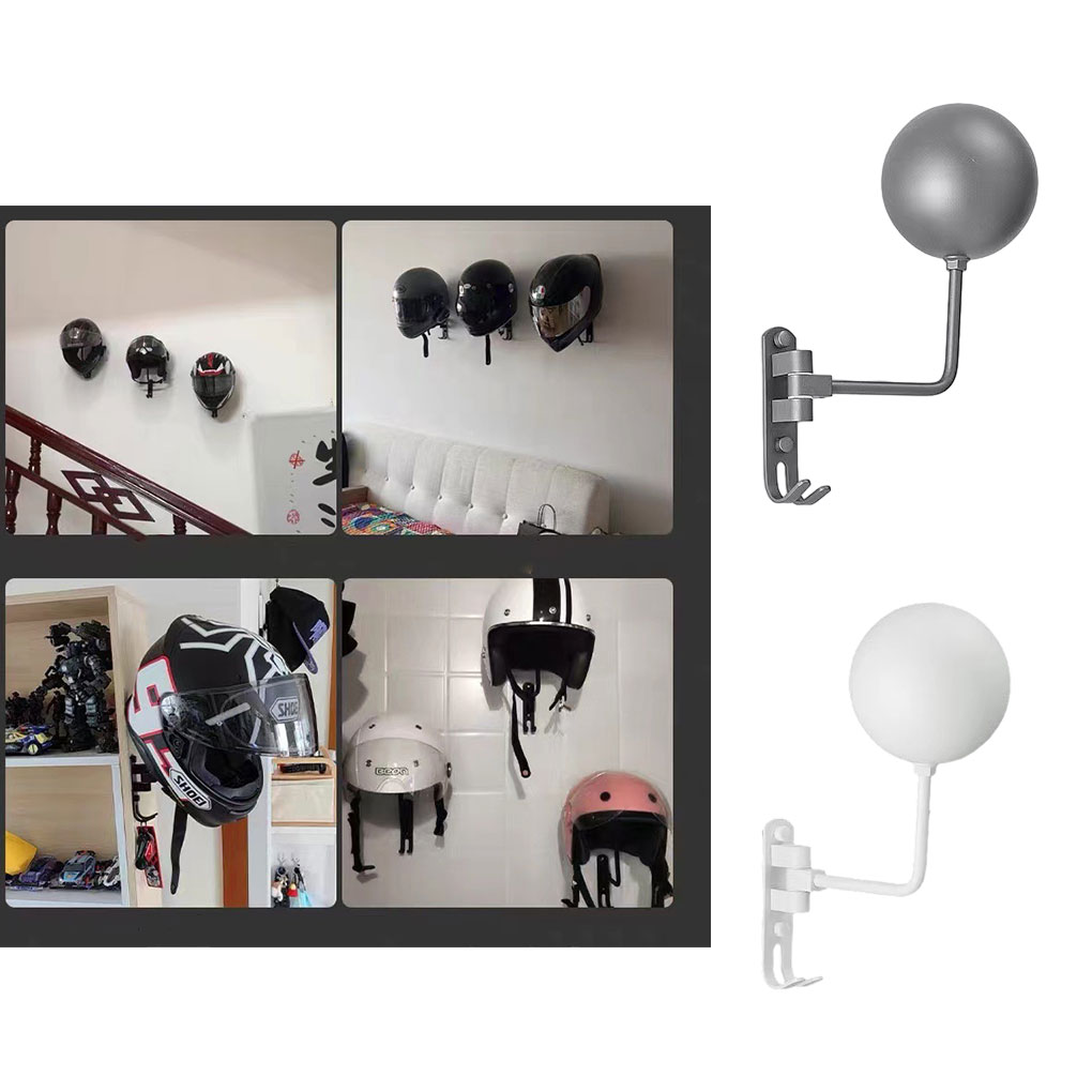 Motorcycle Helmet Holder Wall  - Cycling Gear Wall Mount incelemesi ve fiyatı