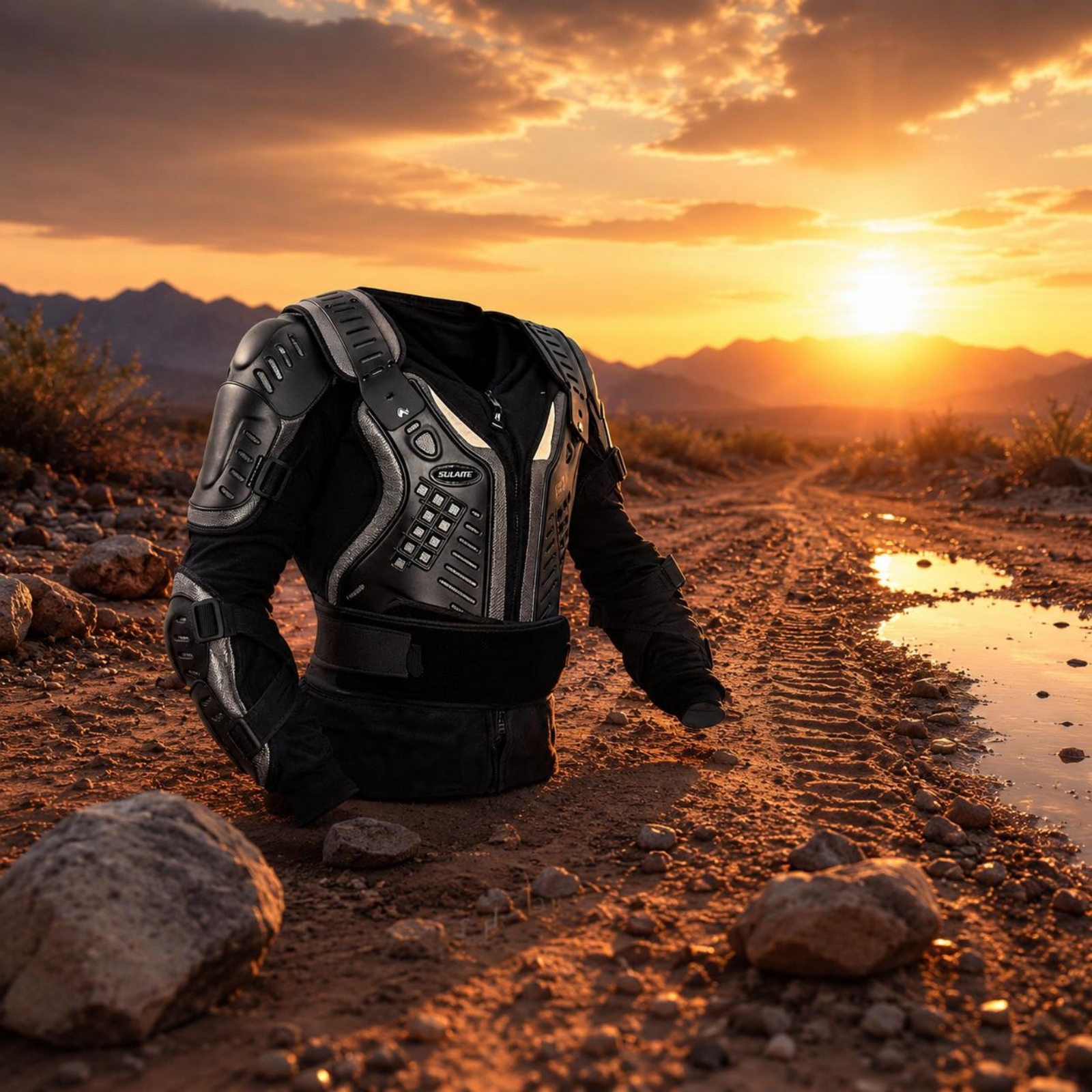 Motorcycle Protective Jacket H - Cycling Gear Black incelemesi ve fiyatı
