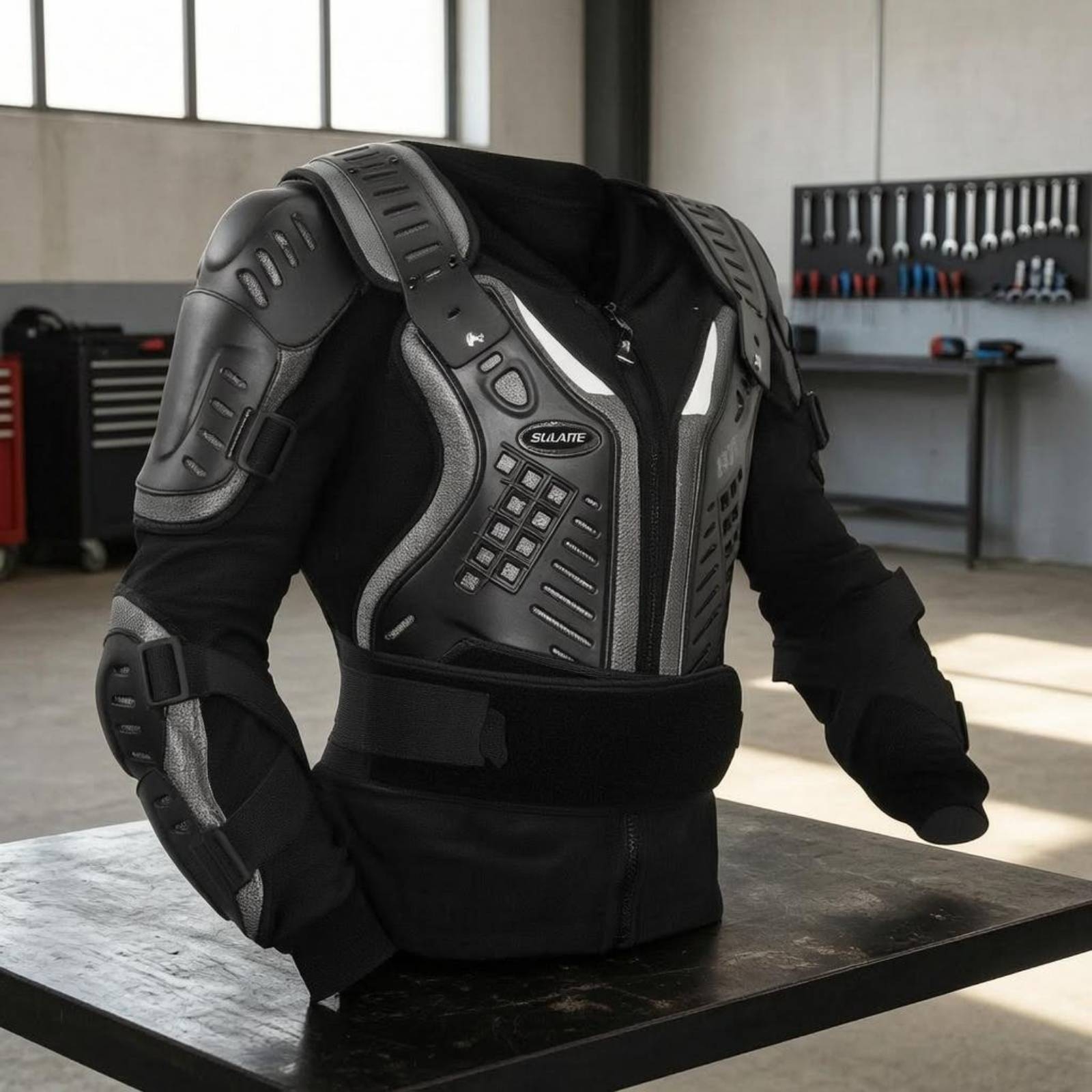 Motorcycle Protective Jacket H - Cycling Gear Black incelemesi ve fiyatı