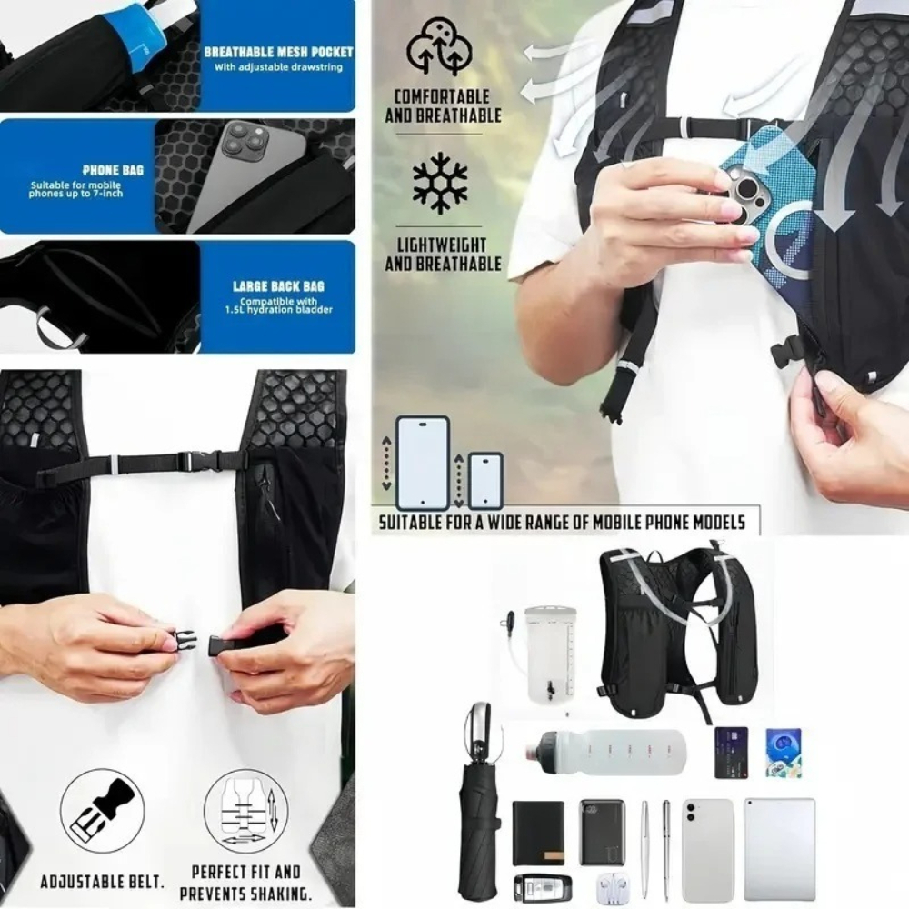 Running Hydration Vest for Wom - Cycling Gear Vest incelemesi ve fiyatı