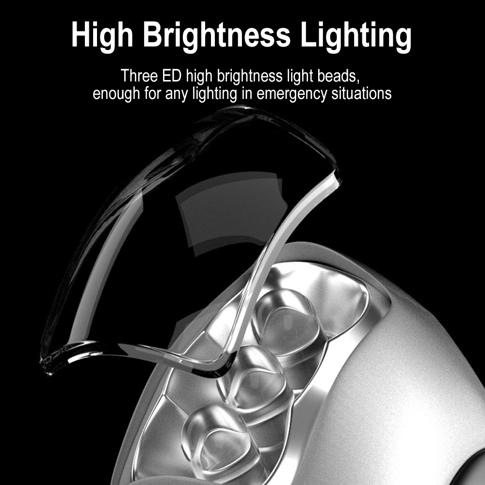 BORUIT LED Flashlight Hand Cra - Bike Dynamo Light incelemesi ve fiyatı