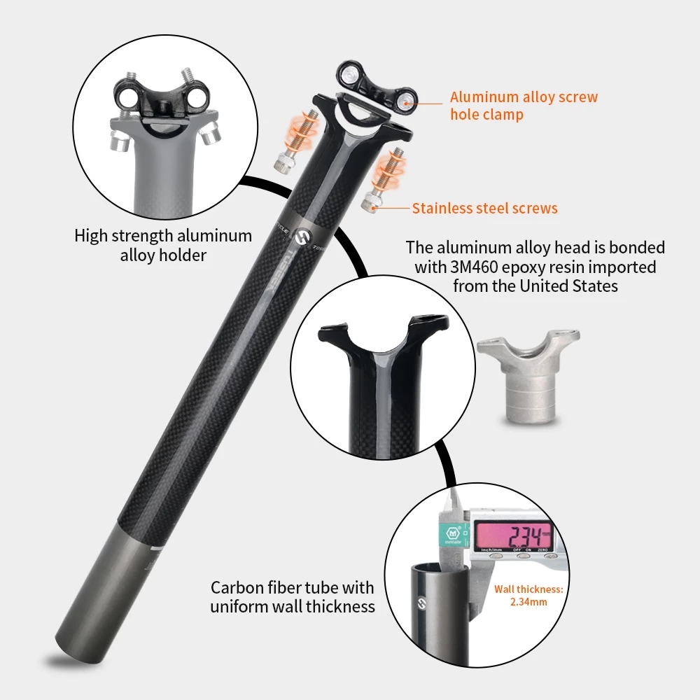 TOSEEK 3K Matte Full Carbon Fi - Carbon Fiber Saddle incelemesi ve fiyatı