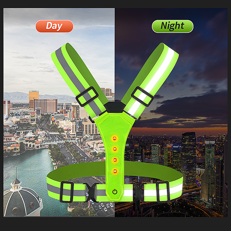 Adjustable LED Running & Cycli - Cycling Gear Vest incelemesi ve fiyatı