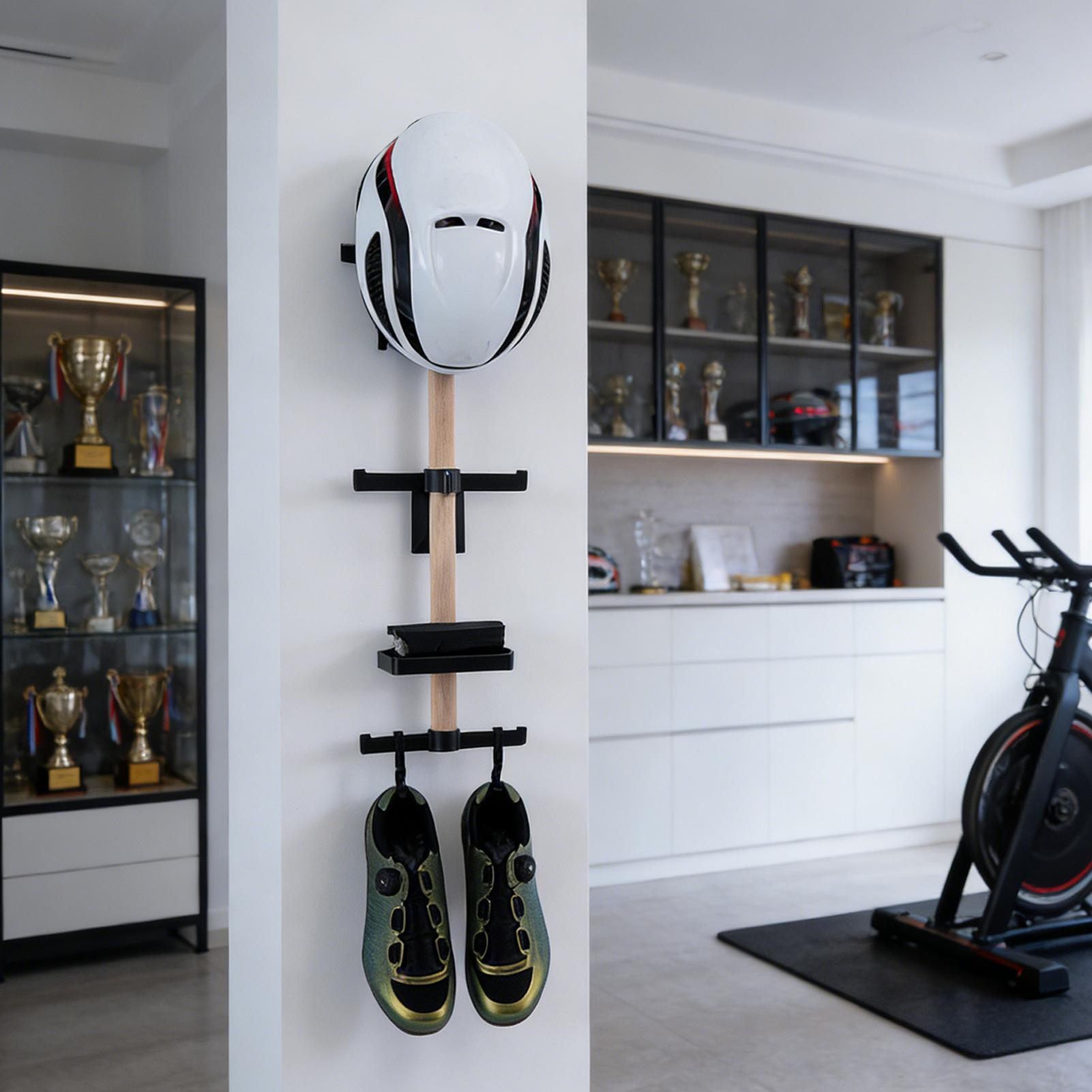 Vertical Cycling Gear Organize - Cycling Gear Wall Mount incelemesi ve fiyatı