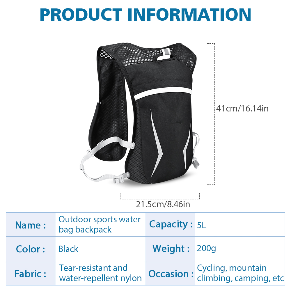 Outdoor Trail Running Backpack - Cycling Gear Vest incelemesi ve fiyatı
