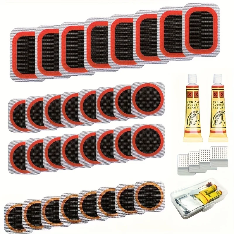 32pcs Bike Tire Repair Kit - B - Bike Tube Repair Kit incelemesi ve fiyatı