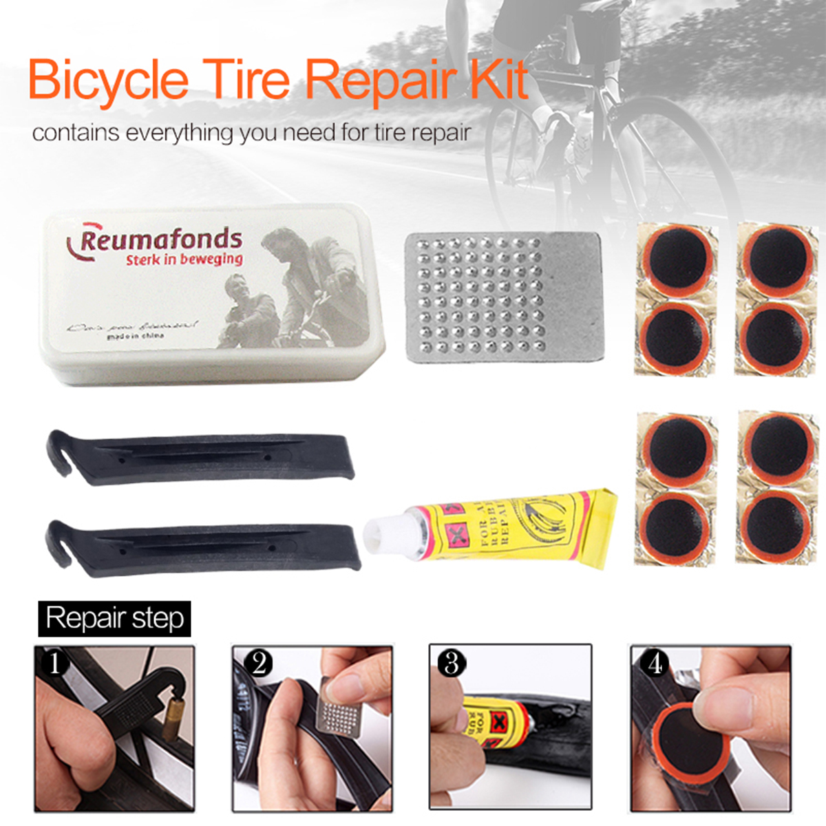 Bicycle Flat Tire Repair Kit T - Bike Tube Repair Kit incelemesi ve fiyatı