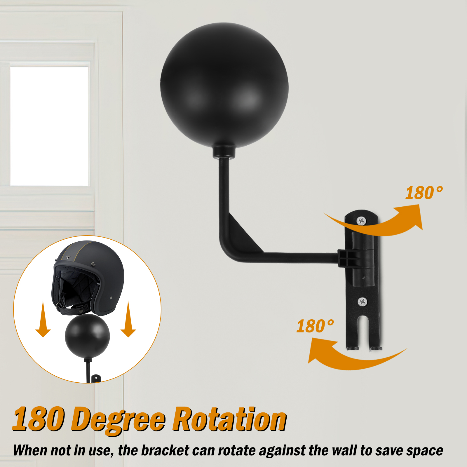 Wall Mount Helmet Holder Motor - Cycling Gear Wall Mount incelemesi ve fiyatı
