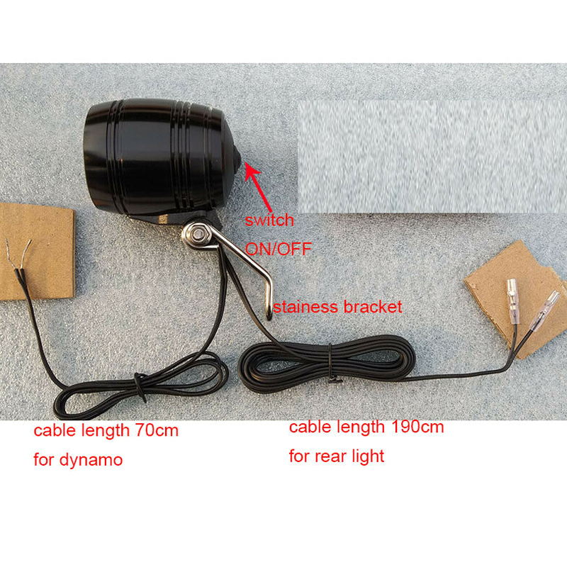 Bike Front Head Light Lamp for - Bike Dynamo Light incelemesi ve fiyatı