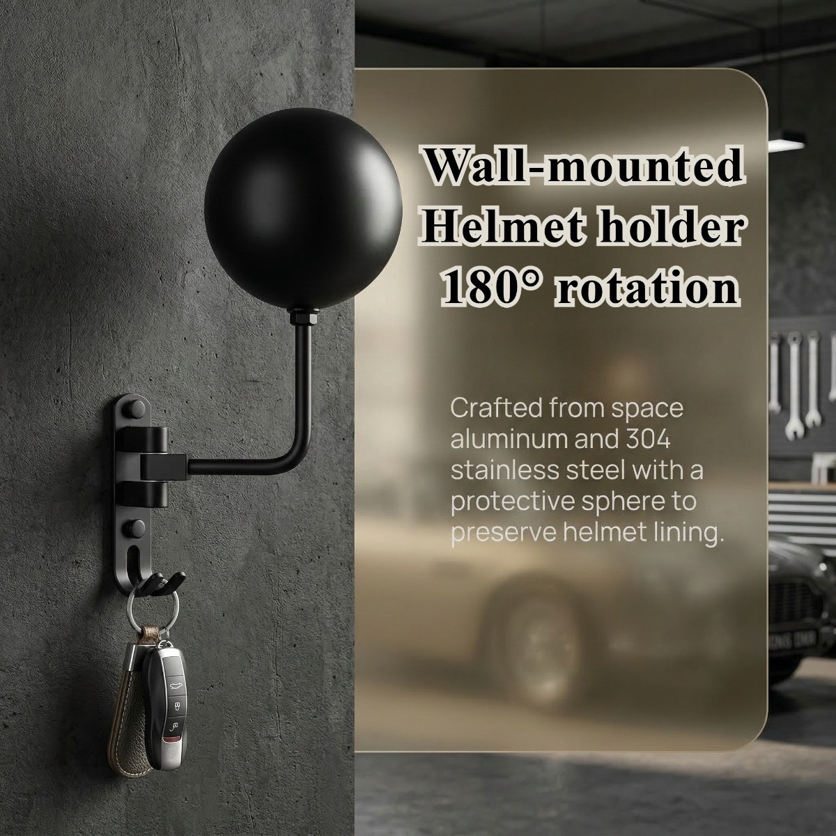 180° Swivel Wall Mount Bike He - Cycling Gear Wall Mount incelemesi ve fiyatı