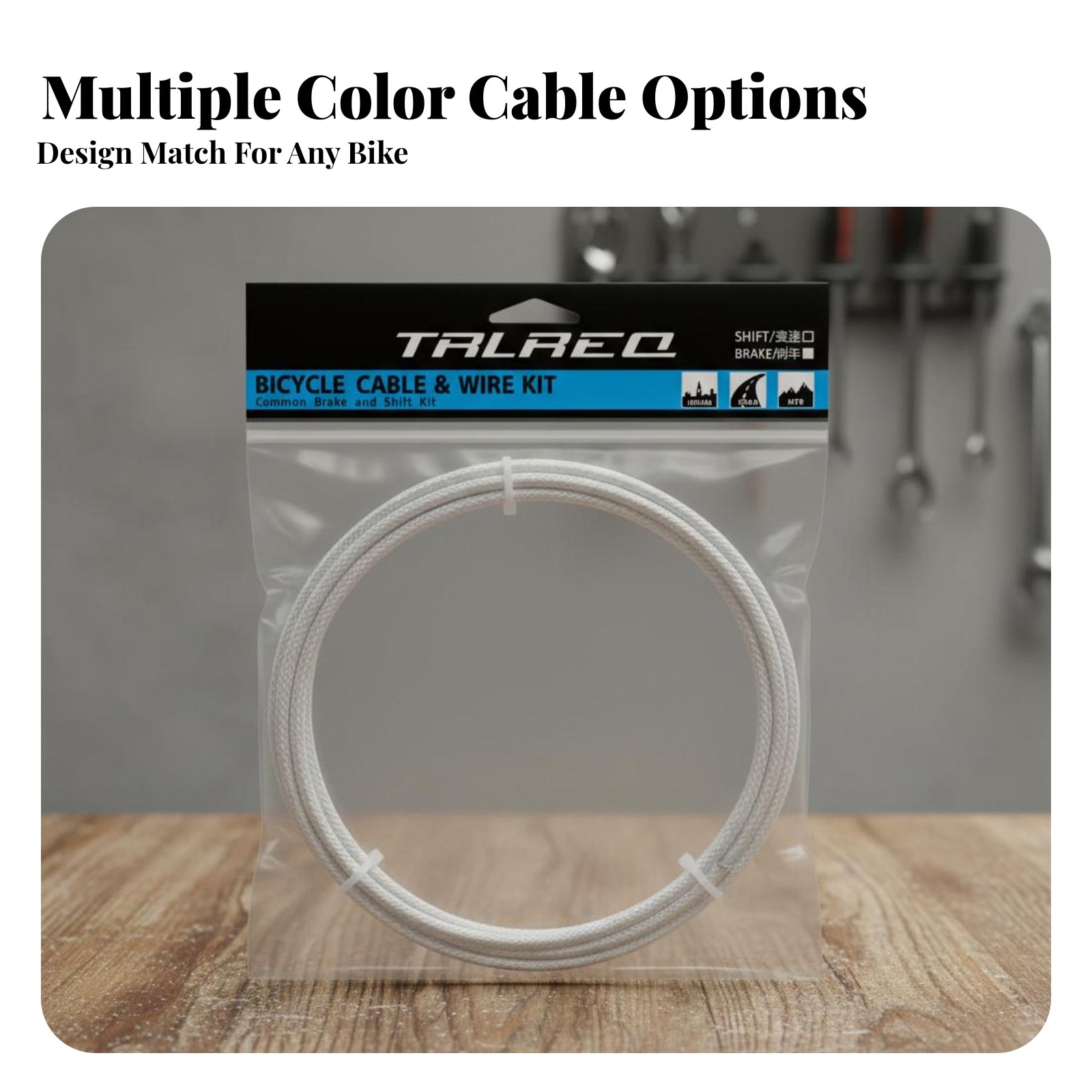 3 Meters Braided Bike Wire Hou - Cycling Low Gear incelemesi ve fiyatı