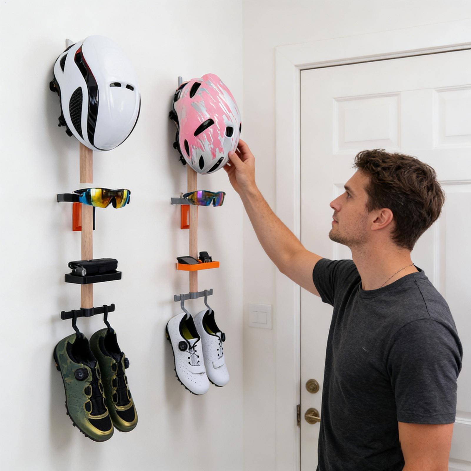 Vertical Cycling Gear Organize - Cycling Gear Wall Mount incelemesi ve fiyatı