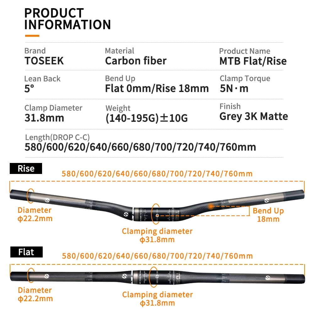 TOSEEK Matte 3K Carbon Fiber B - Carbon Fiber Saddle incelemesi ve fiyatı
