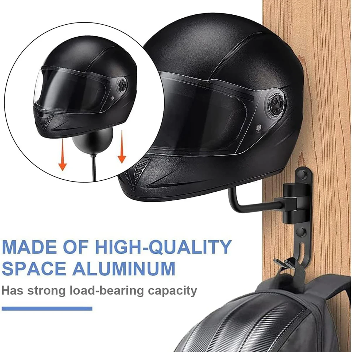 Motorcycle Helmet Rack Wall Mo - Cycling Gear Wall Mount incelemesi ve fiyatı